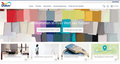 Desktop Screenshot of dulux.de